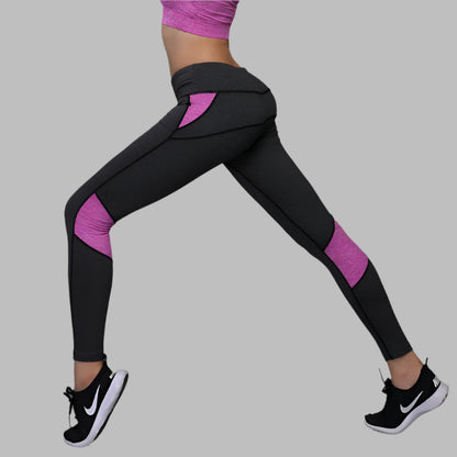 Athletic Mesh Panel Leggings